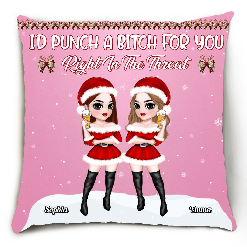 Right In The Throat - Personalized Pillow