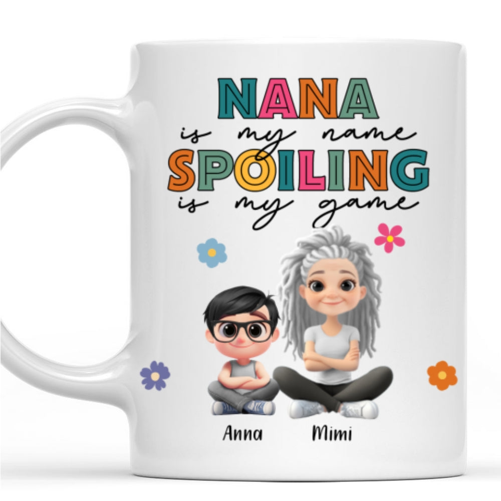 Custom Christmas & Birthday Gift For Grandma • Grandma Magic Makes Everything Better - Personalized Coffee Mug