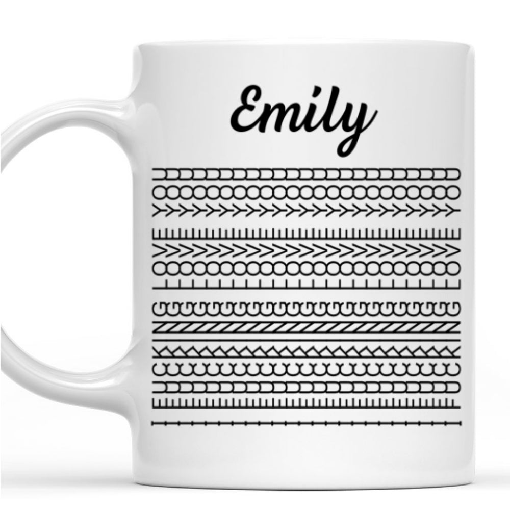 Custom Anniversary Keepsake Gifts For Couple • I Love You Hidden Message - Personalized Coffee Mug