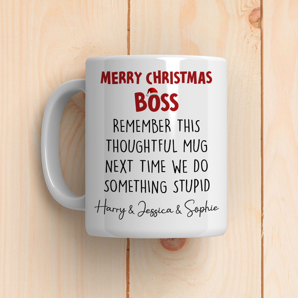 Custom Coworker, Christmas & Birthday Team Appreciation Gift • Thoughtful Gift For You - Personalized Coffee Mug
