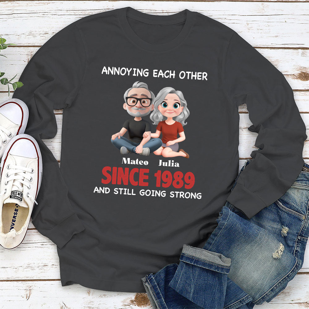 Custom Christmas Anniversary Keepsake Gifts For Husband • Long Lasting Love - Personalized Shirt