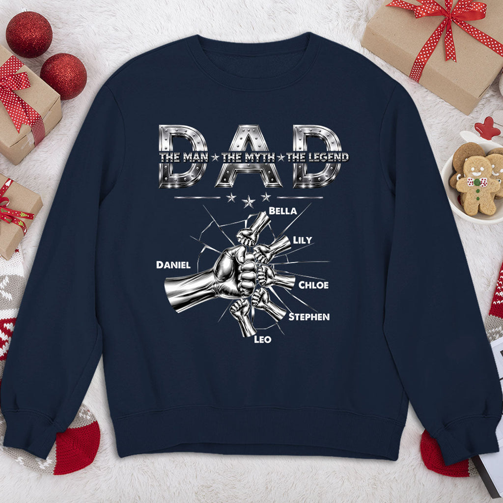 Custom Father's Day, Special Gift for Dad & Grandpa • Dad The Man The Legend - Personalized Shirt