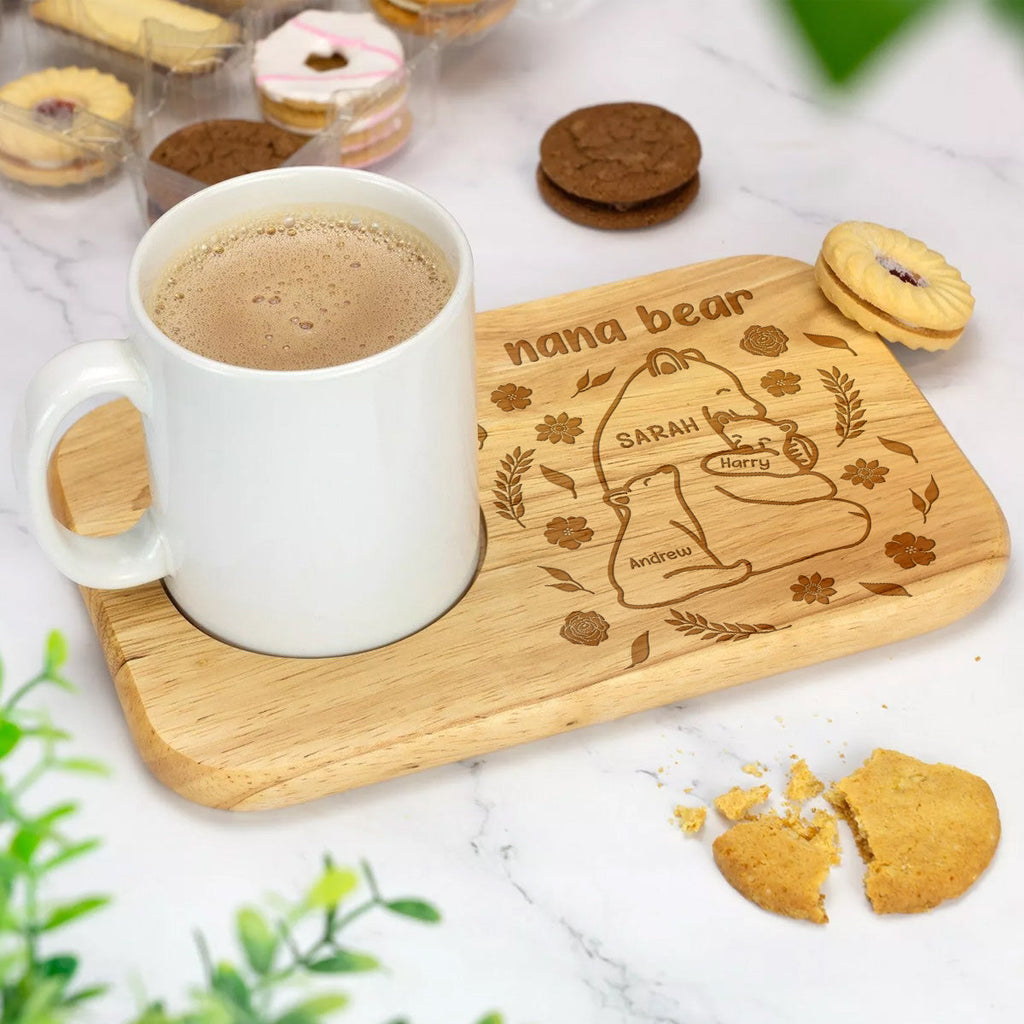 Our Mama Bear - Personalized Wooden Treat Board