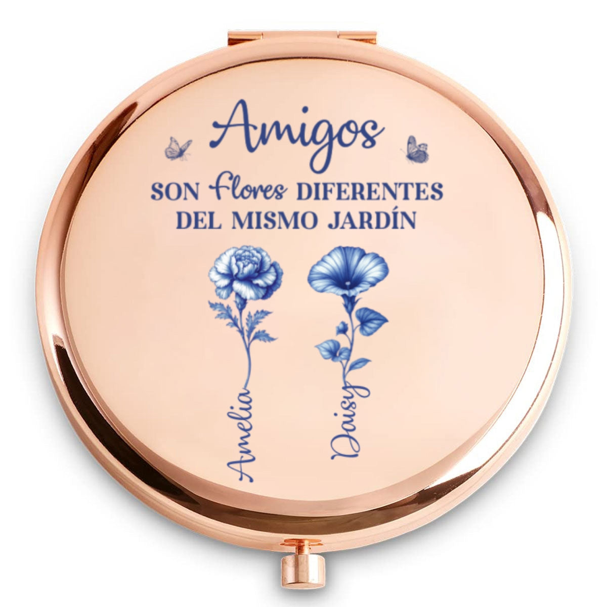 Del Mismo Jardín - Espejo compacto personalizado