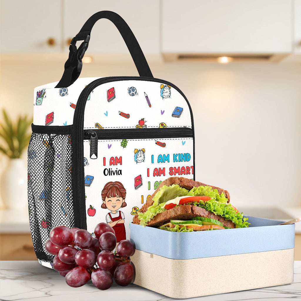 Kind Smart Loved - Personalized Insulated Lunch Bag