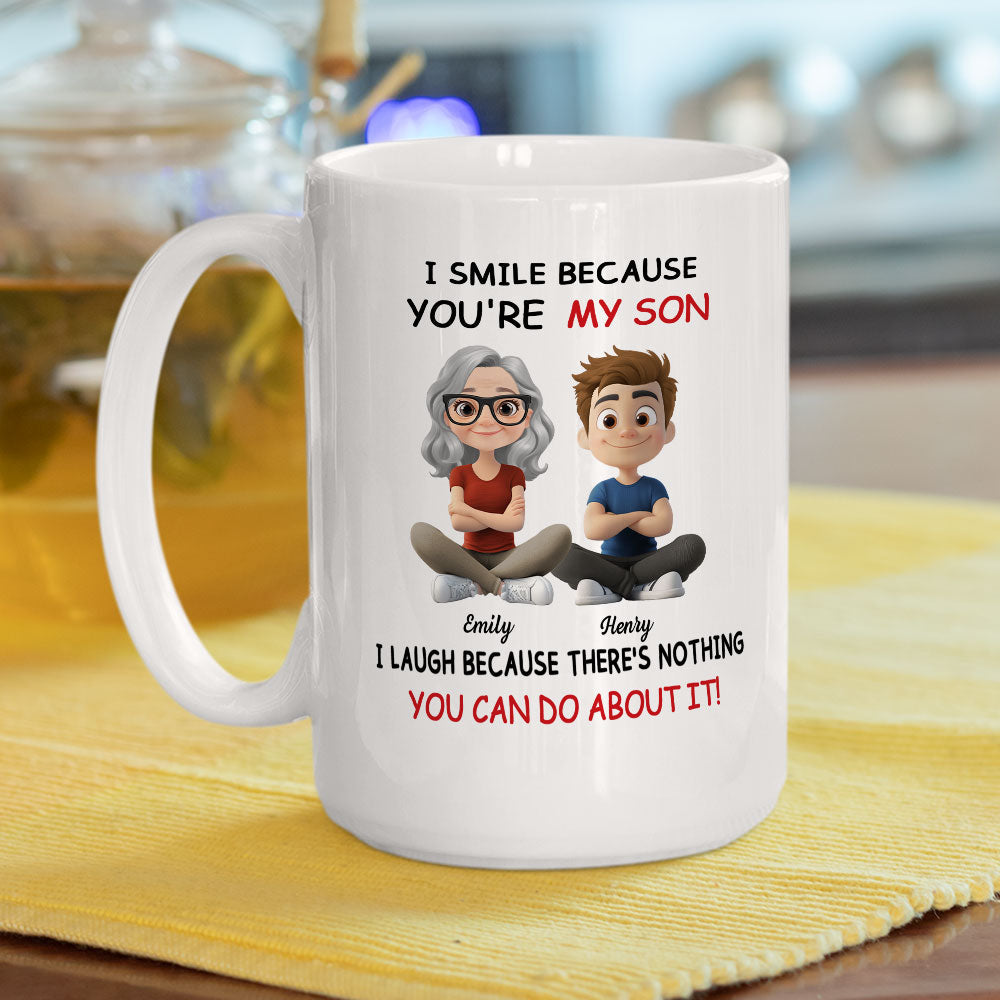 Custom Christmas & Birthday Gift for Son • For Son - Personalized Coffee Mug