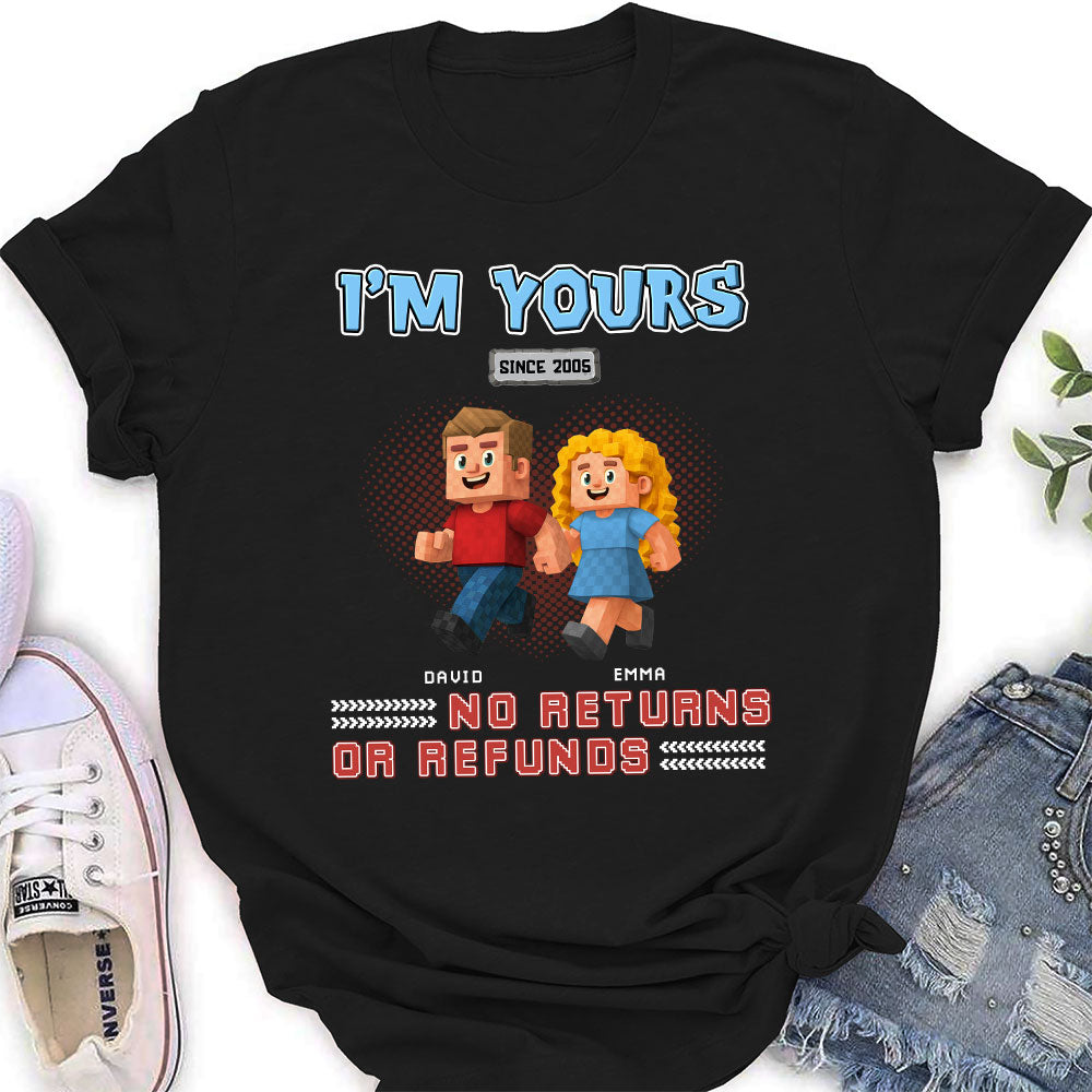 Custom Christmas Anniversary Keepsake Gifts For Husband • I Am Yours - Personalized Shirt