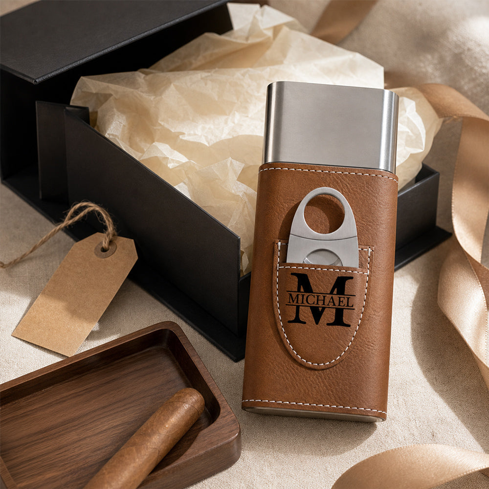 In The Backyard - Personalized Cigar Case