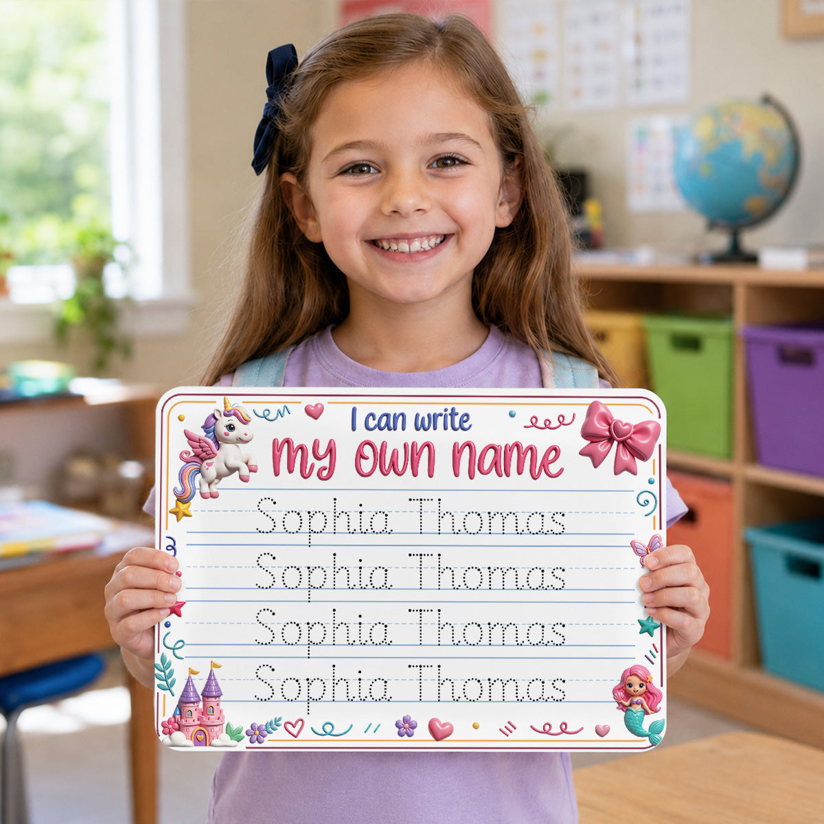 Write Name - Personalized Acrylic Tracing Board