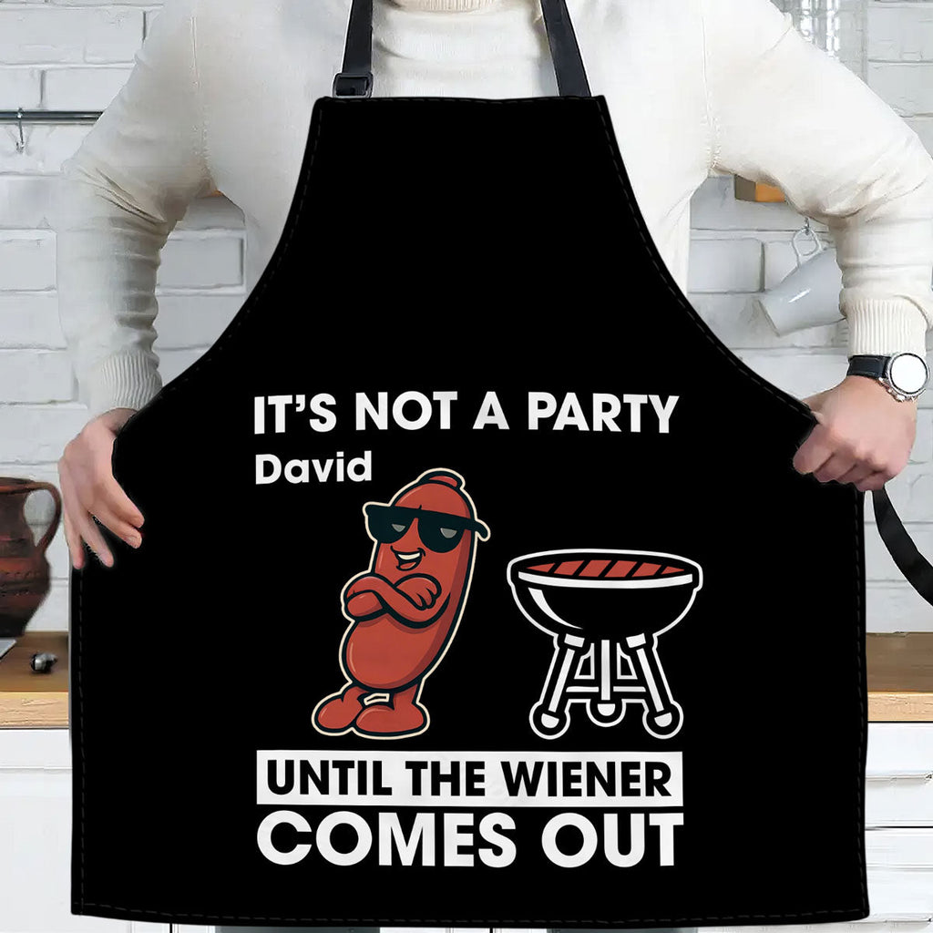 No Party Without Grilled Wieners - Personalized Apron
