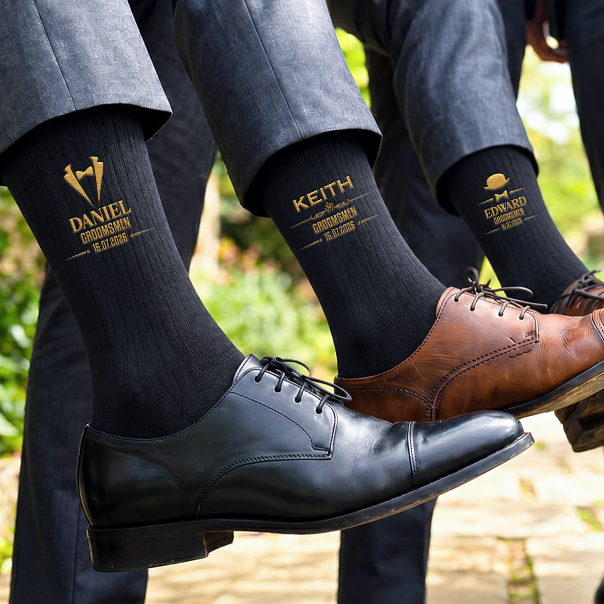 Best Groom Ever - Personalized Men Socks