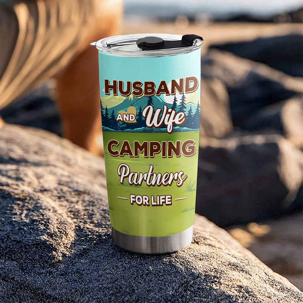 Camping Partners For Life - Personalized Tumbler