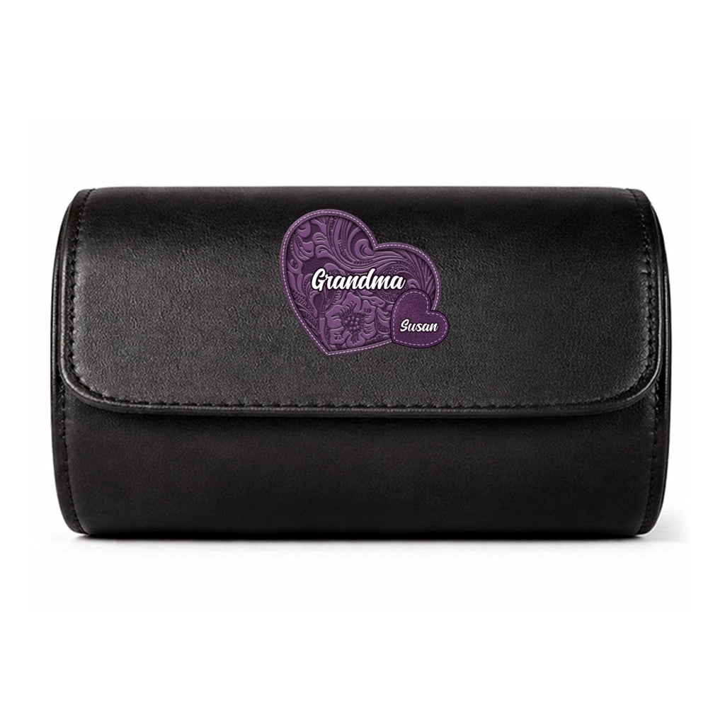 Little Sweethearts - Personalized Leather Watch Case