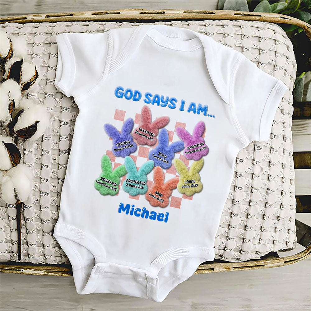 Easter Bible - Personalized Baby Onesie