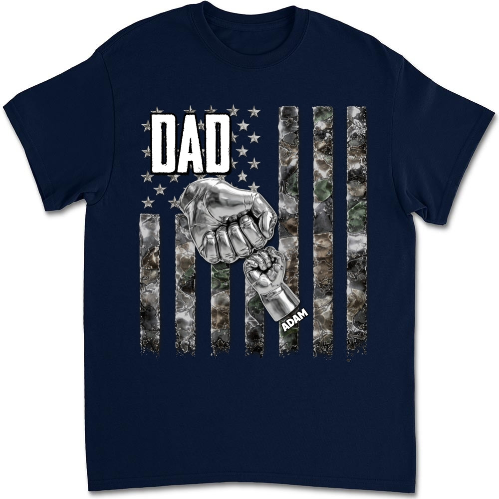Custom Father's Day, Special Gift for Dad & Grandpa • Papa King - Personalized Shirt