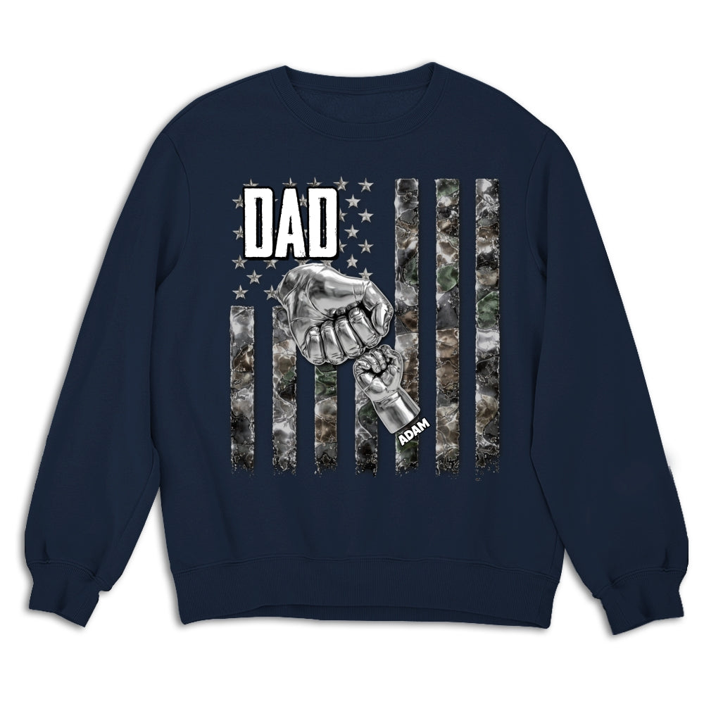 Custom Father's Day, Special Gift for Dad & Grandpa • Papa King - Personalized Shirt