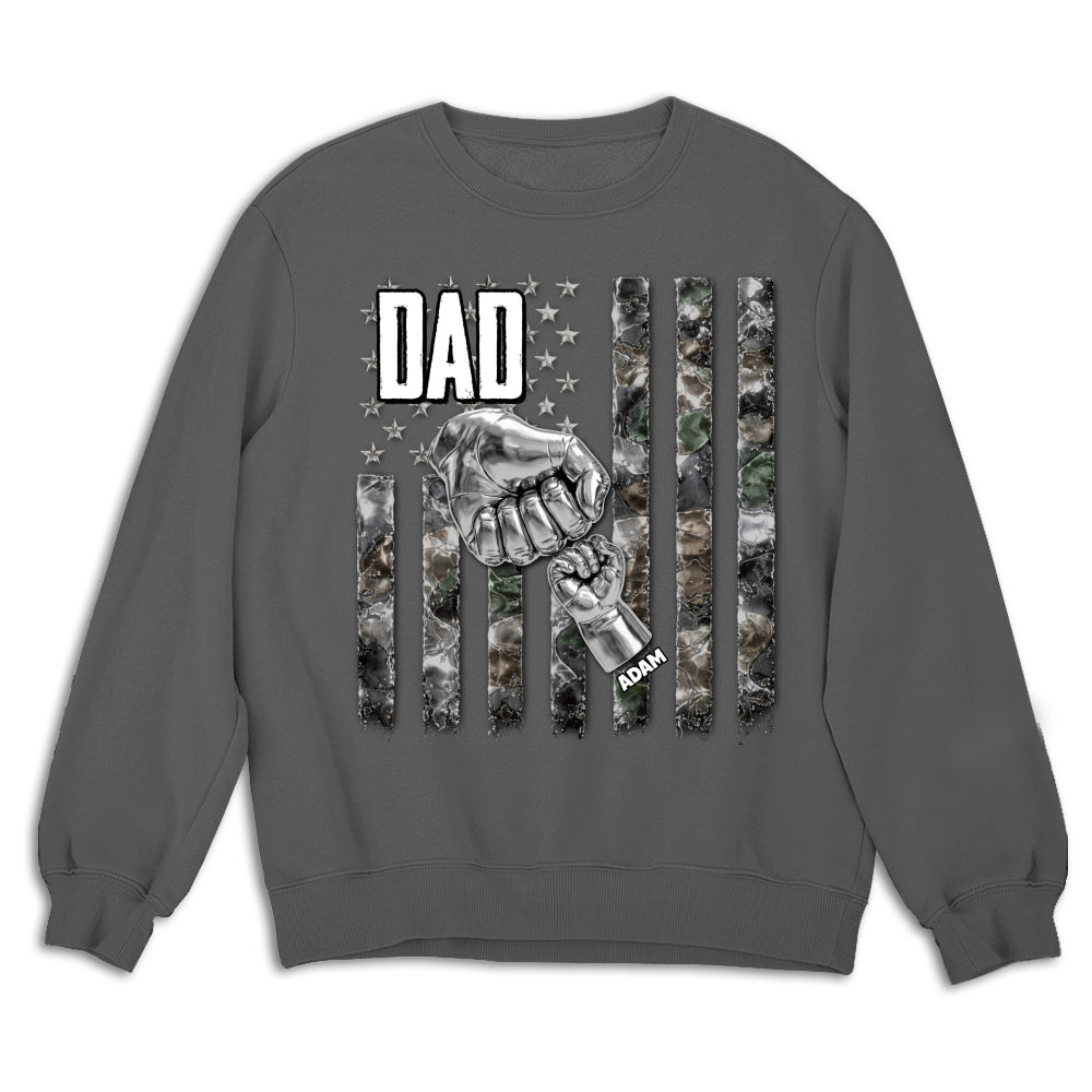 Custom Father's Day, Special Gift for Dad & Grandpa • Papa King - Personalized Shirt