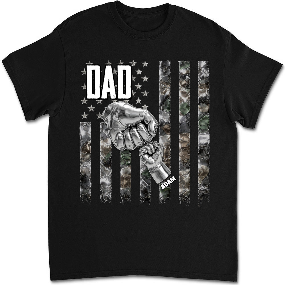 Custom Father's Day, Special Gift for Dad & Grandpa • Papa King - Personalized Shirt