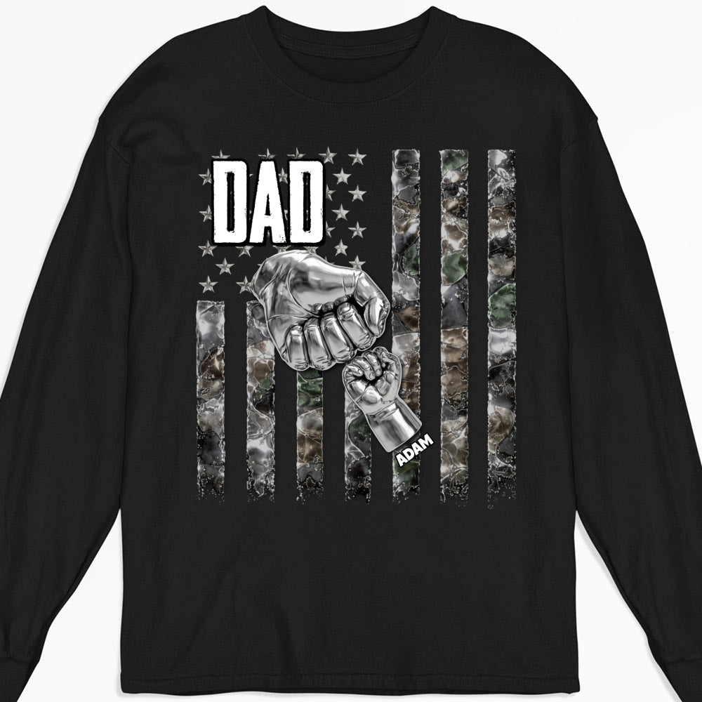 Custom Father's Day, Special Gift for Dad & Grandpa • Papa King - Personalized Shirt