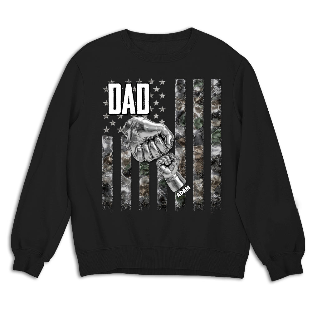 Custom Father's Day, Special Gift for Dad & Grandpa • Papa King - Personalized Shirt