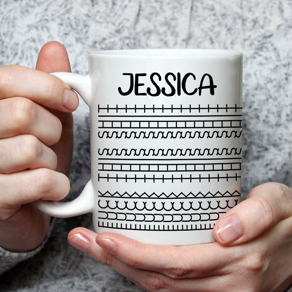 Custom Hidden Message Mug, Funny Gag Gift for Coworker Friend Girlfriend • Hidden Words Pure Poetry - Personalized Coffee Mug