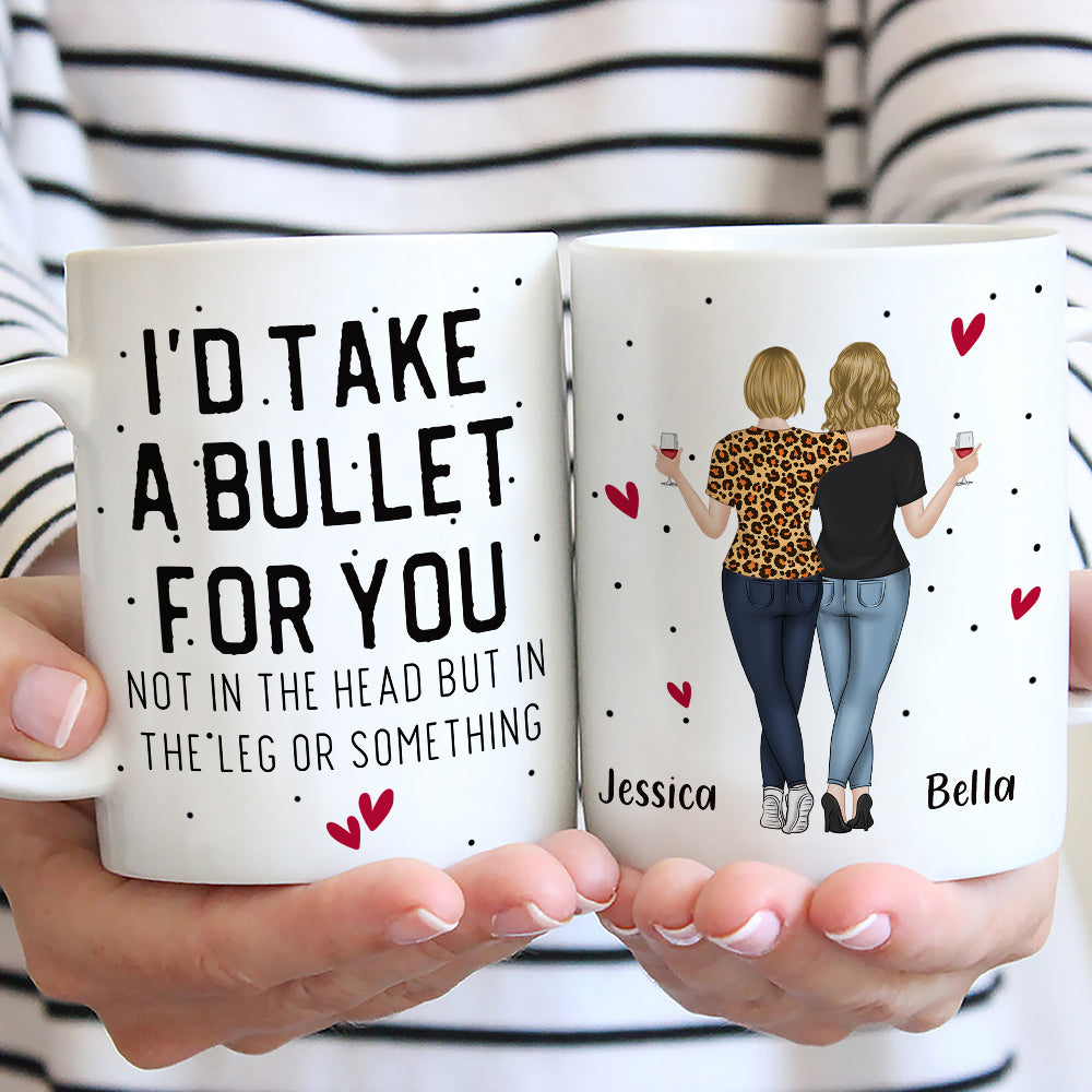 Custom Best Friend, Christmas & Birthday Friendship Keepsake Gift • Lovely Friends - Personalized Coffee Mug