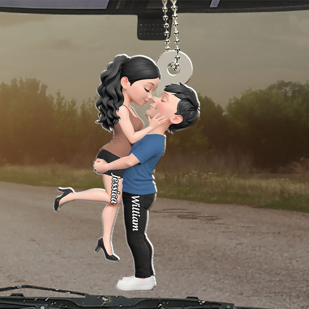 Endless Love - Personalized Car Ornament