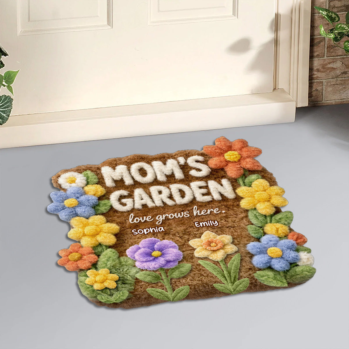 Garden Of Love - Personalized Doormat