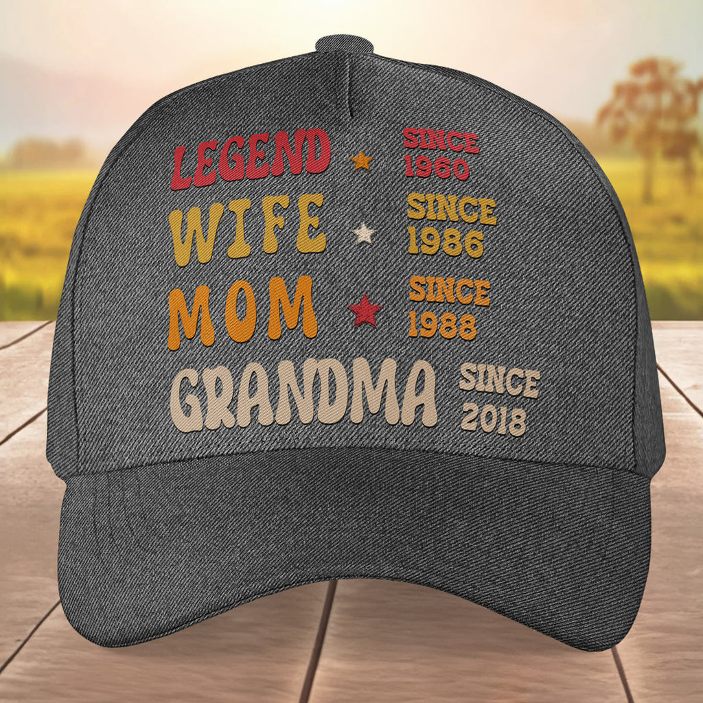 The Legendary Woman - Personalized Classic Cap