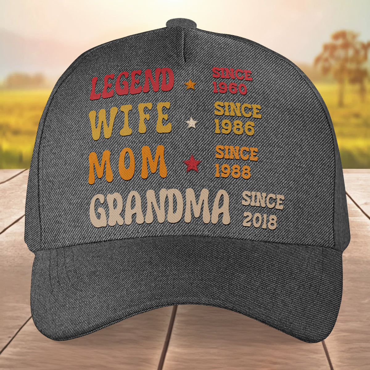 The Legendary Woman - Personalized Classic Cap