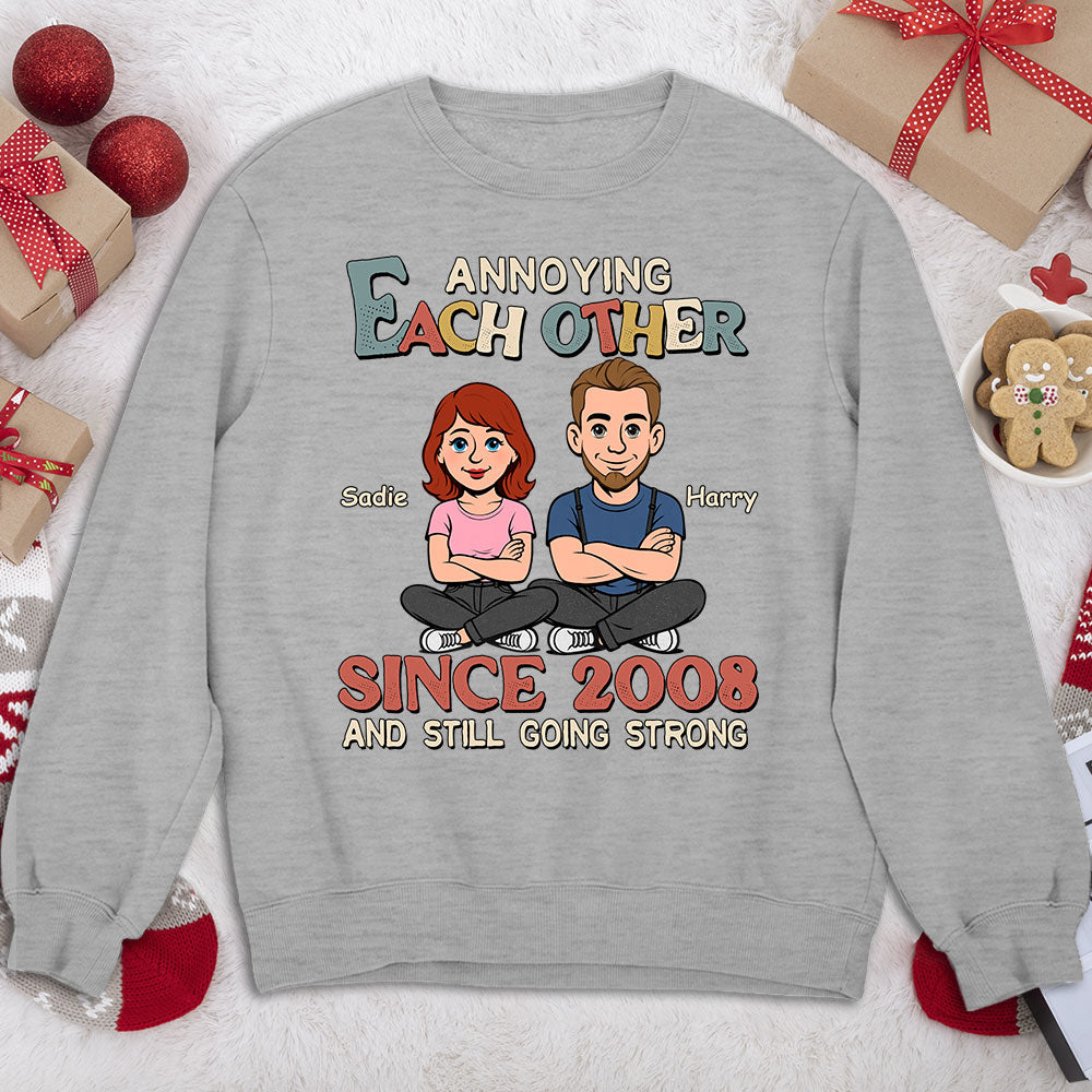Custom Anniversary Keepsake Gifts For Couple • Love You Forever Version 2 - Personalized Shirt