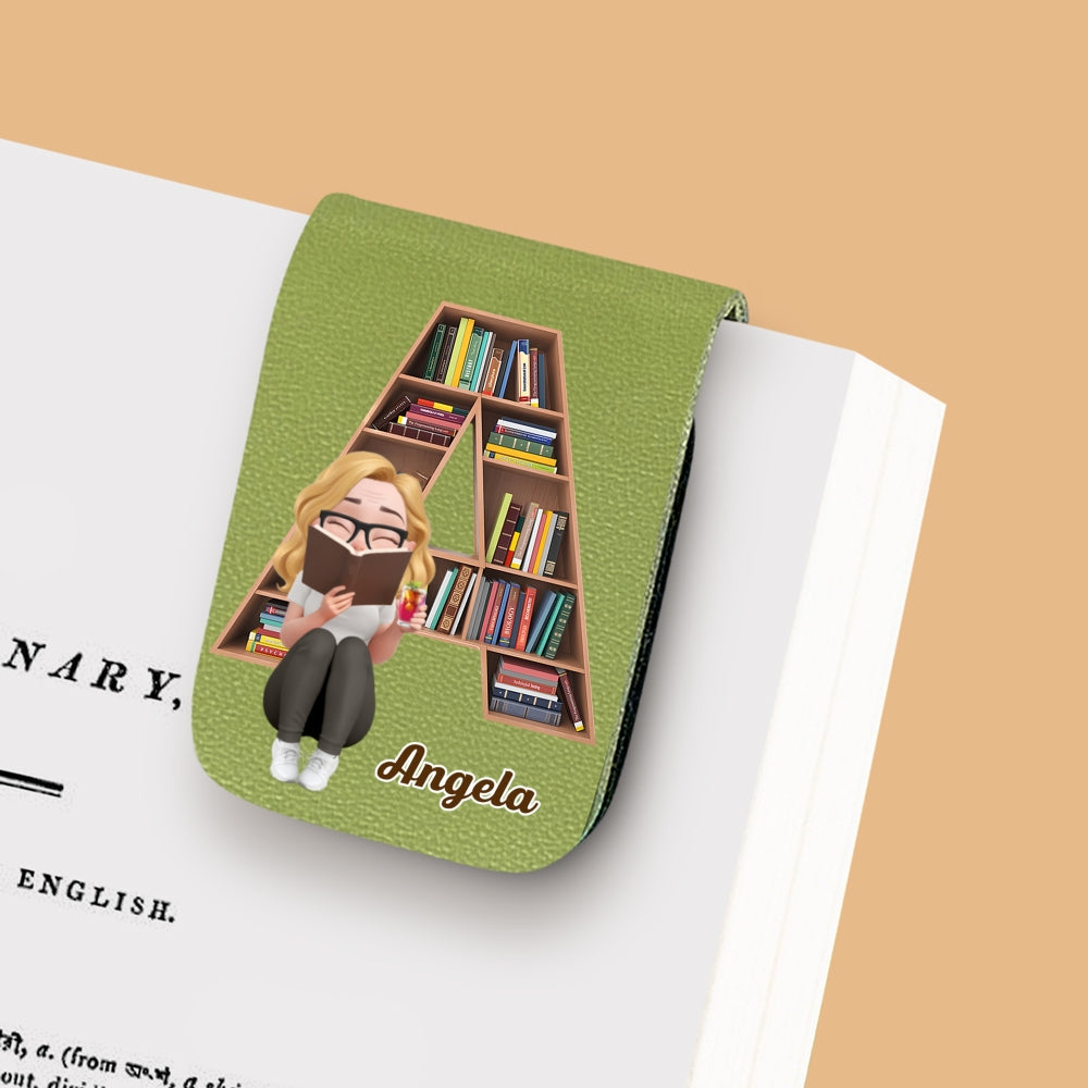 Custom Christmas Birthday Bookish Gifts For Book Lovers, Bookworms • Not A Nerd - Personalized Leather Bookmark