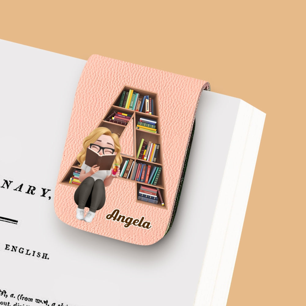 Custom Christmas Birthday Bookish Gifts For Book Lovers, Bookworms • Not A Nerd - Personalized Leather Bookmark