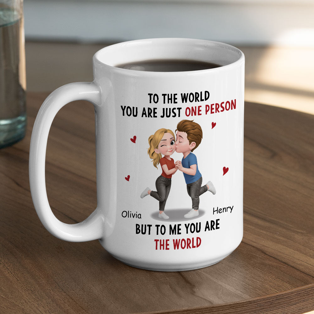 Custom Anniversary Keepsake Gifts For Couple • You Are Everything To Me - Personalized Coffee Mug