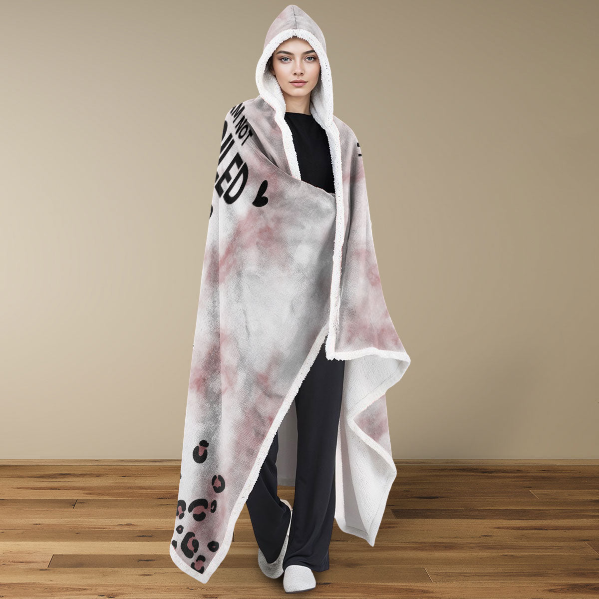 Just Loves Me - Personalized Hooded Blanket