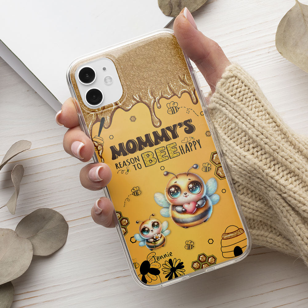 Bee Happy - Personalized Phone Case