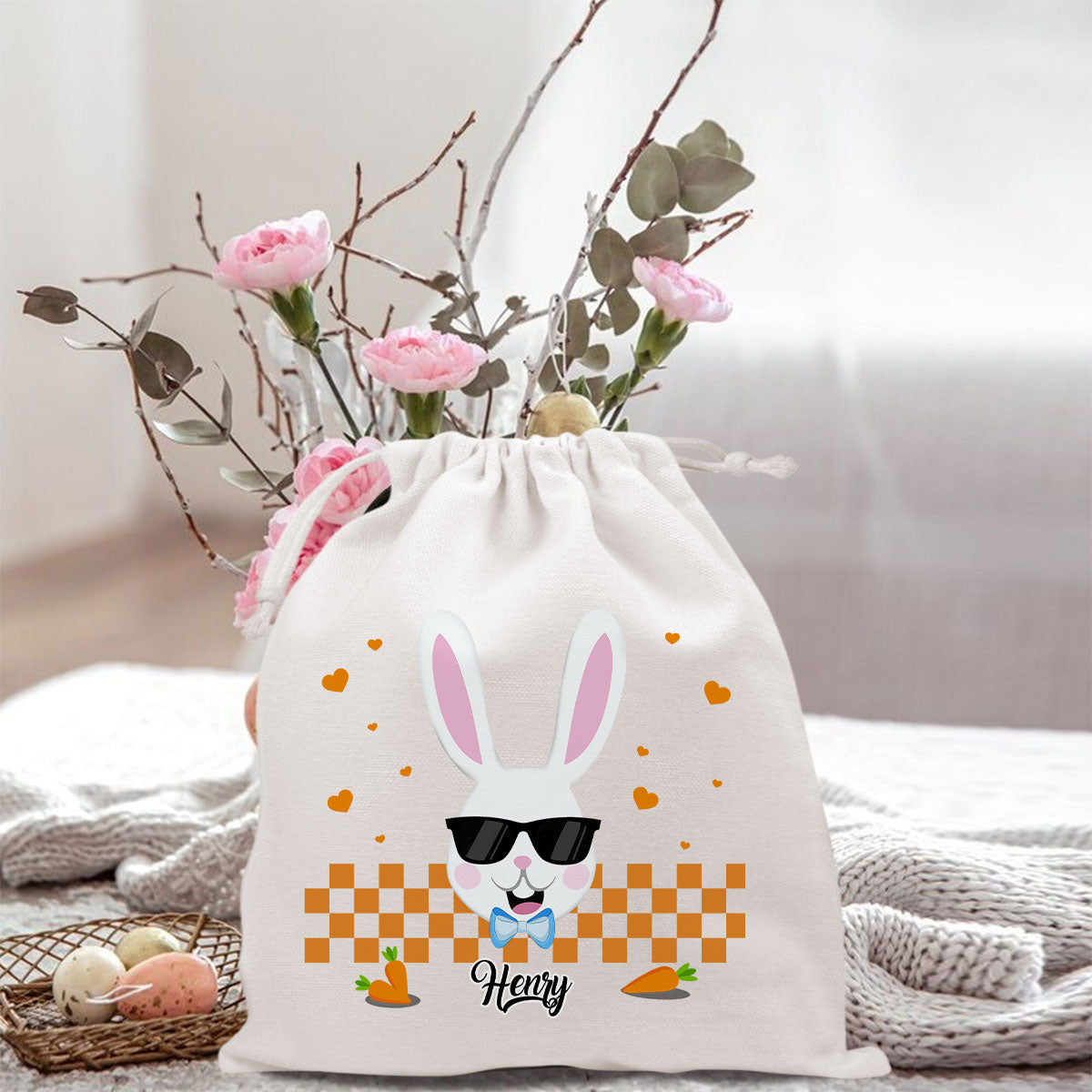 Show Me The Bunny - Personalized Favor Bag