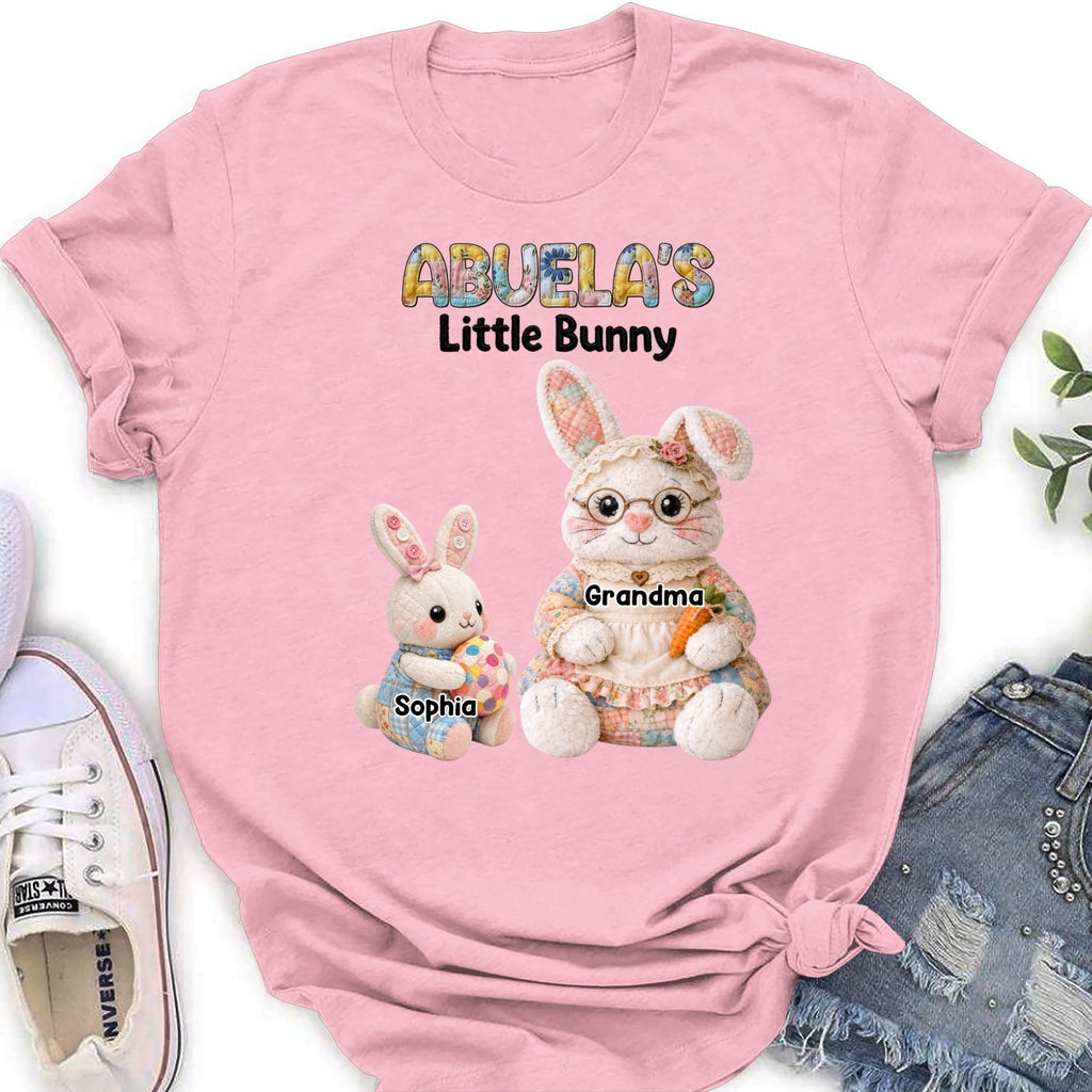 Custom Christmas & Birthday Gift for Grandma • Grandma Bunny Garden - Personalized Shirt