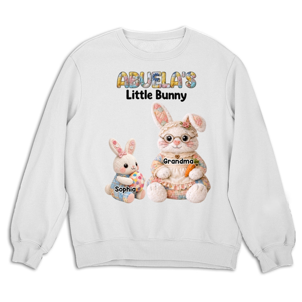 Custom Christmas & Birthday Gift for Grandma • Grandma Bunny Garden - Personalized Shirt