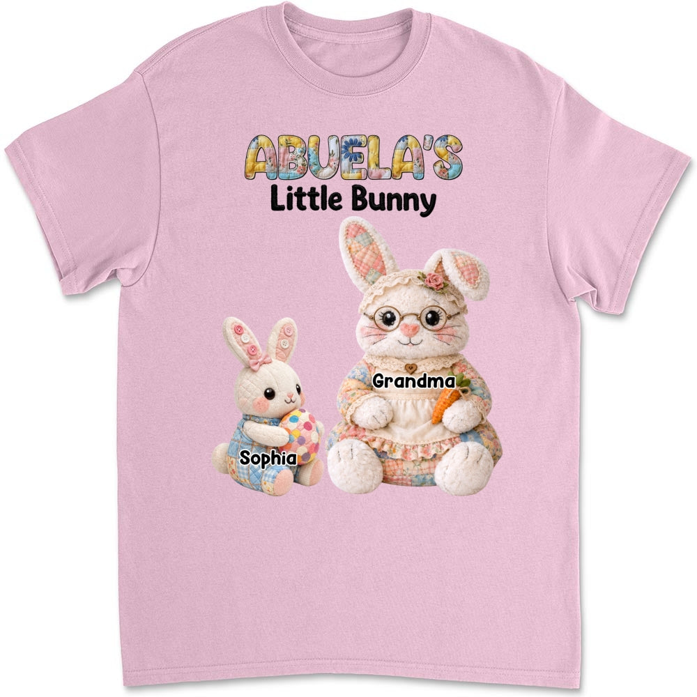 Custom Christmas & Birthday Gift for Grandma • Grandma Bunny Garden - Personalized Shirt