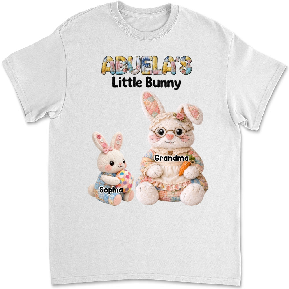 Custom Christmas & Birthday Gift for Grandma • Grandma Bunny Garden - Personalized Shirt