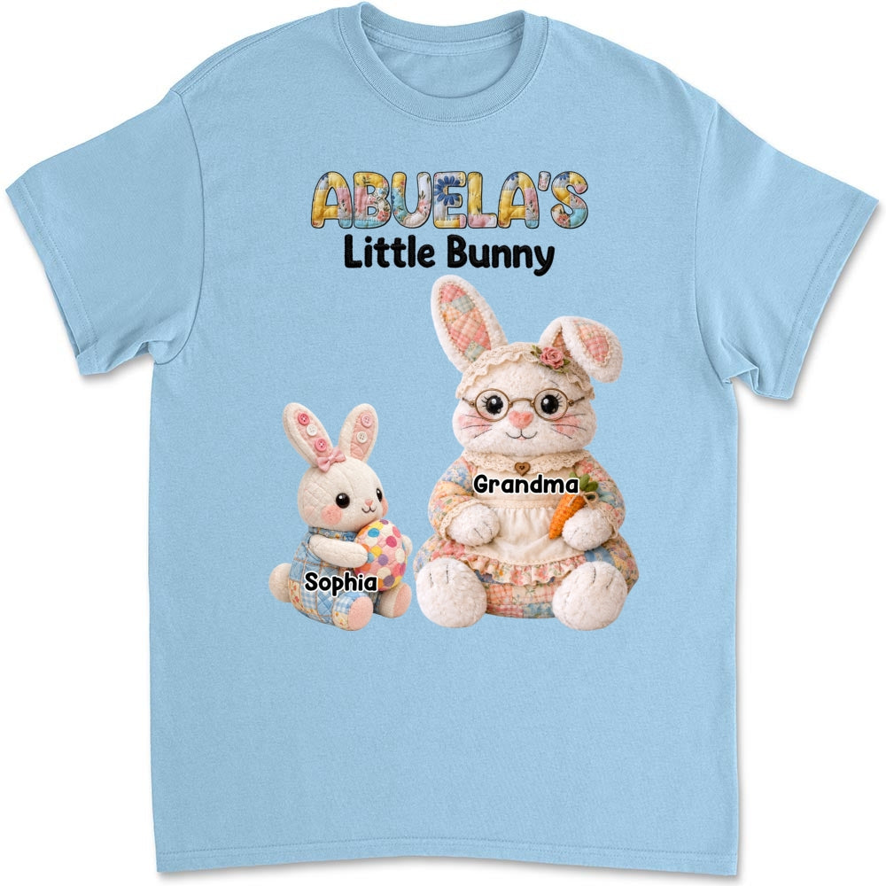 Custom Christmas & Birthday Gift for Grandma • Grandma Bunny Garden - Personalized Shirt