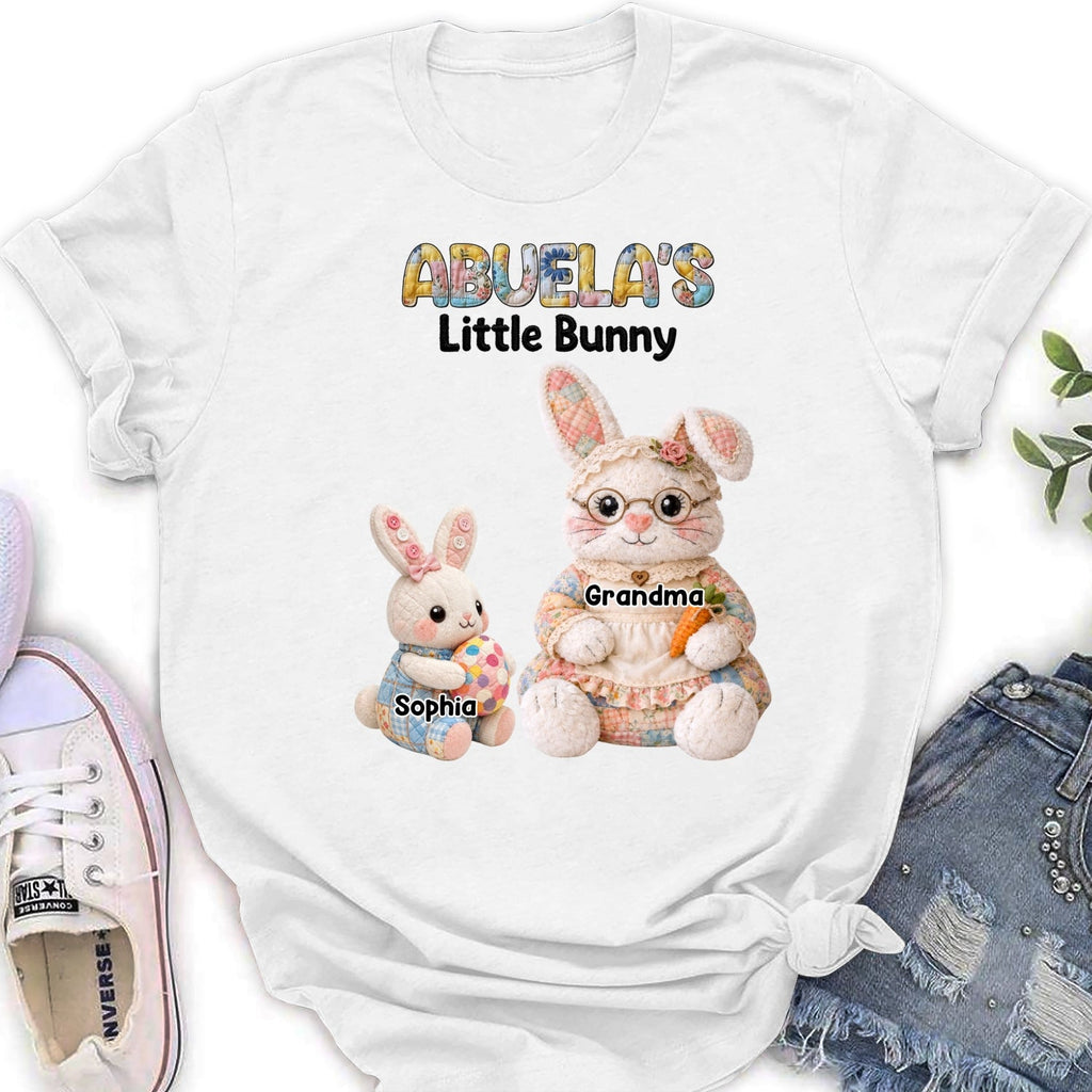 Custom Christmas & Birthday Gift for Grandma • Grandma Bunny Garden - Personalized Shirt