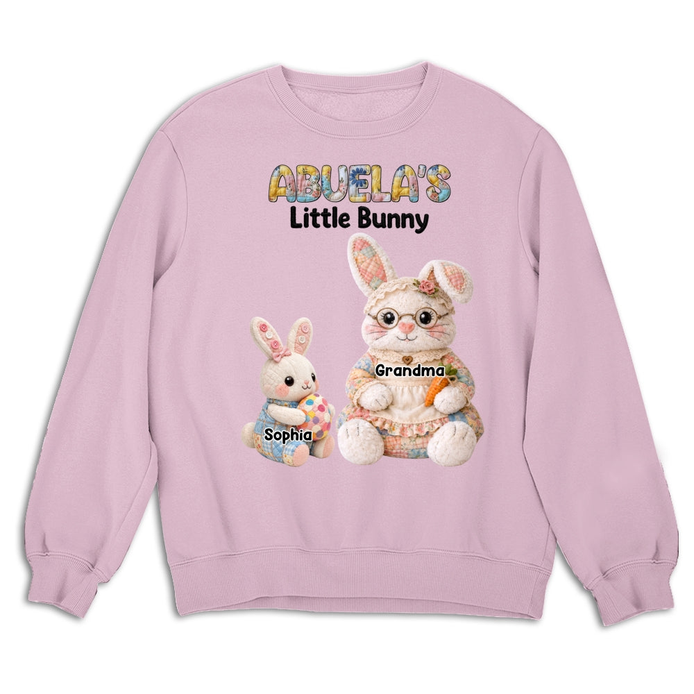 Custom Christmas & Birthday Gift for Grandma • Grandma Bunny Garden - Personalized Shirt