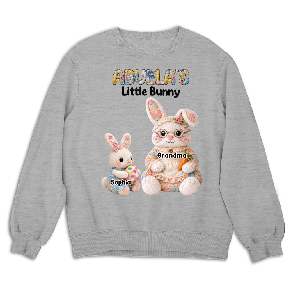Custom Christmas & Birthday Gift for Grandma • Grandma Bunny Garden - Personalized Shirt