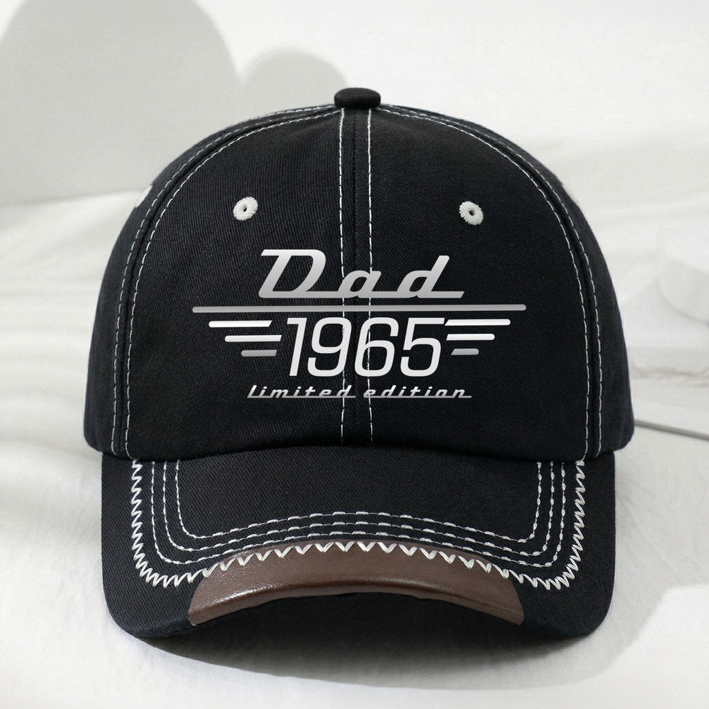 Limited Edition Daddy - Personalized Vintage Soft Baseball Cap