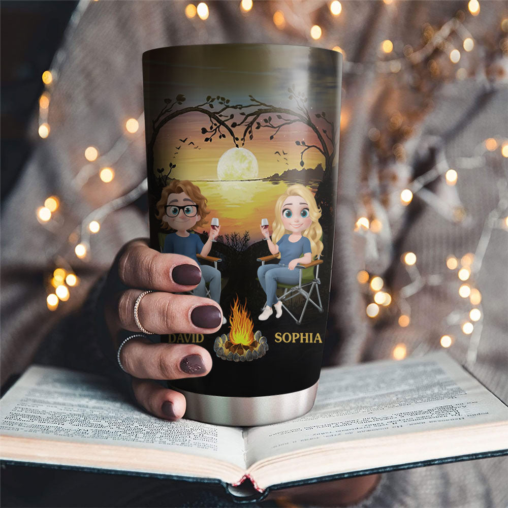 Custom Christmas Anniversary Gifts For Wife • Your Last - Personalized Tumbler
