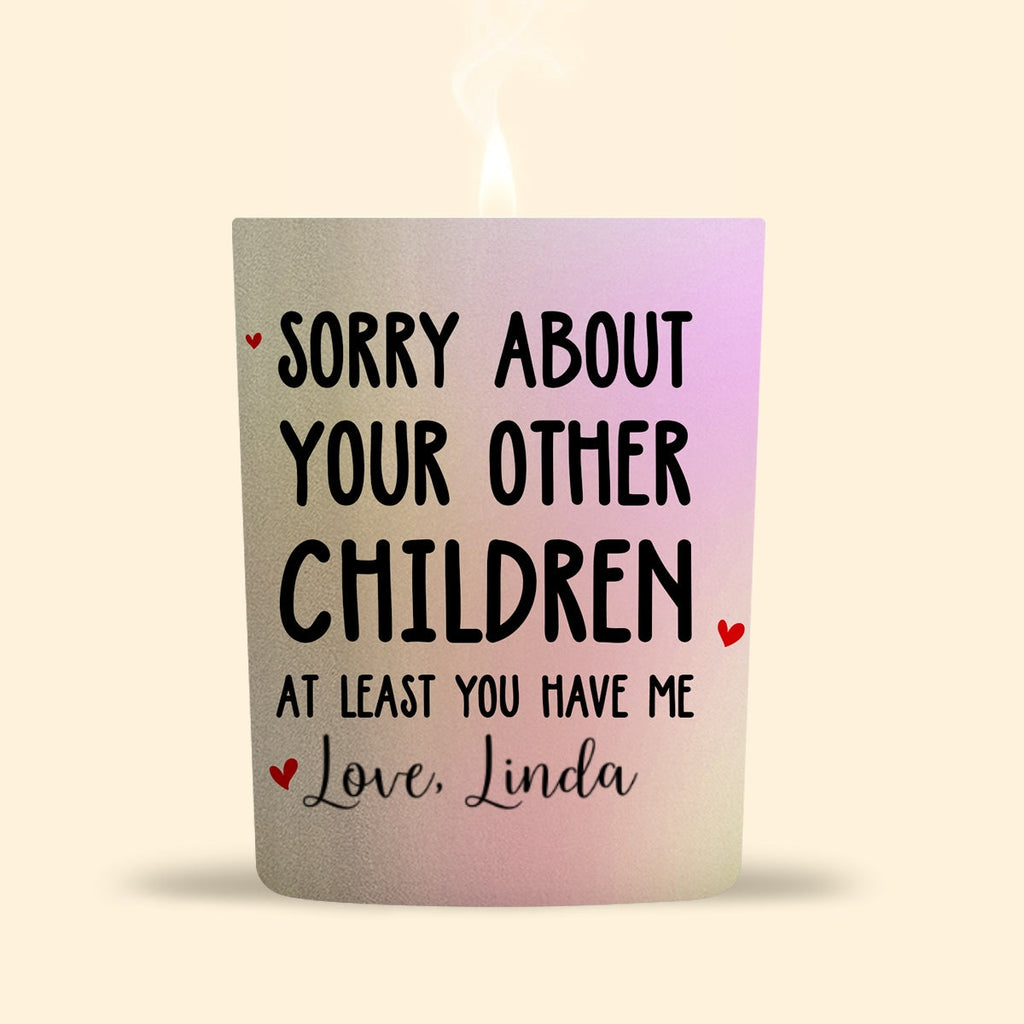 At Least - Personalized Candle