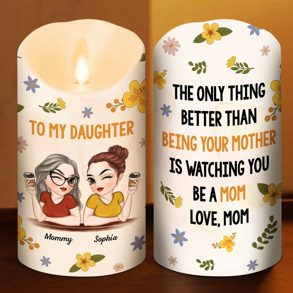 Watching You - Personalized LED Candle