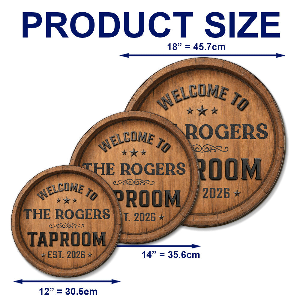 Custom Home & Wall Decor, Birthday & Christmas Gift • The Party Starts Right Here - Personalized Wood Sign